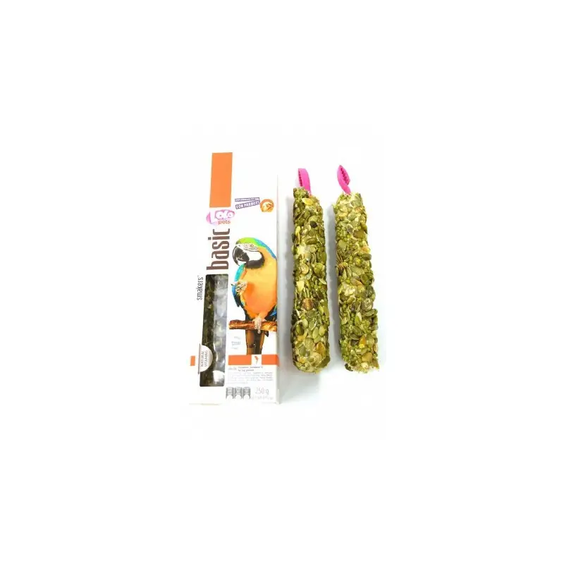 Laatste Versie Lolo Pets Smakers XXL Papegaaien - Pistache 2 stuks