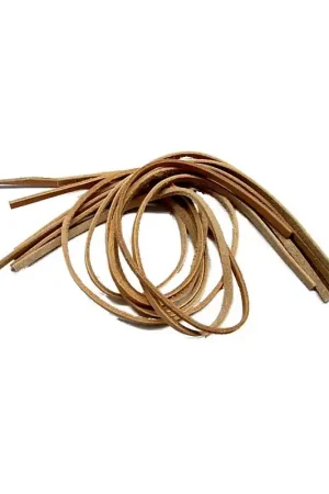 Populair Zoo-Max Leren Veters 6mm x 60 cm per 8 stuks