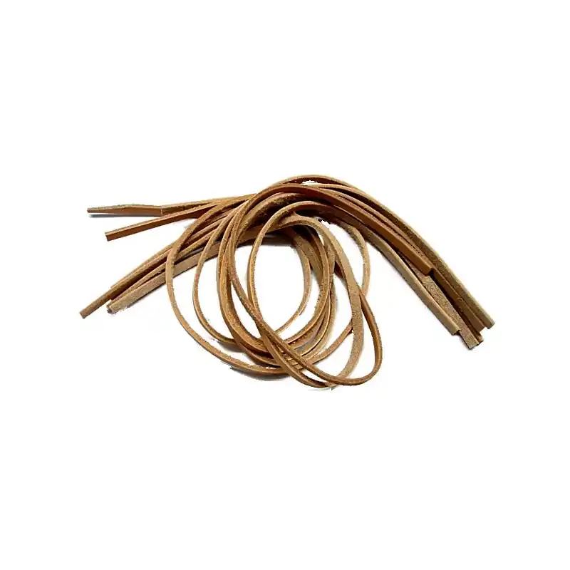 Populair Zoo-Max Leren Veters 6mm x 60 cm per 8 stuks
