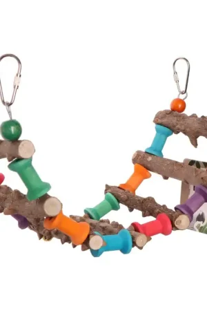 Back Zoo Nature Pepper Wood Colour Ladder Actieprijs
