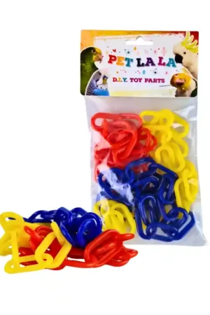 Petlala Plastic Chains 50 cm 3 stuks - DIY Bird Toy Parts Beste Prijs