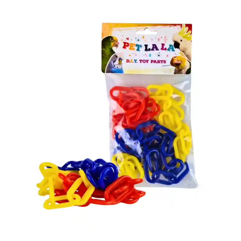Petlala Plastic Chains 50 cm 3 stuks - DIY Bird Toy Parts Beste Prijs