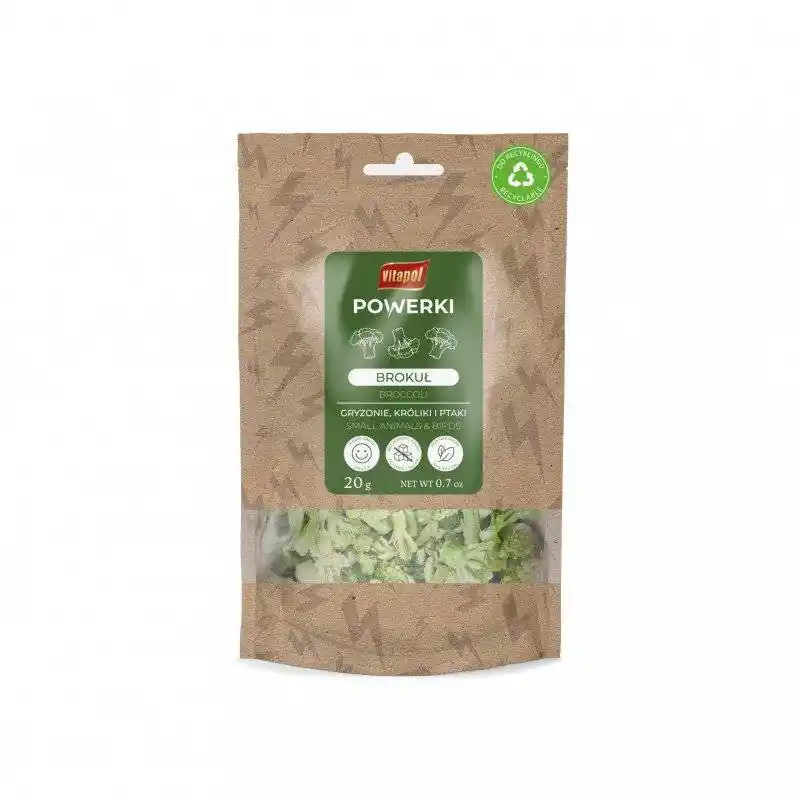 Vitapol Powerki Small Animals & Birds Brocolli Gratis Retour