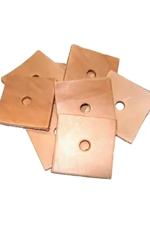 Zoo-Max Leren Vierkant 10 stuks 5 cm Gratis Retour