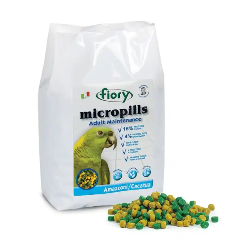 Koopje Fiory Micropills Amazone en Kaketoe 2,5 kg