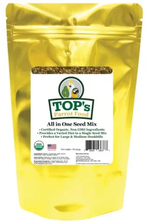 TOP‘s Parrot All-In-One Seed Mix M/L Parrots 453 gram Express Levering