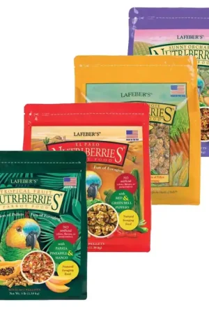 Op = Op Lafeber Nutri-Berries 4 Smaken Papegaai GROOT