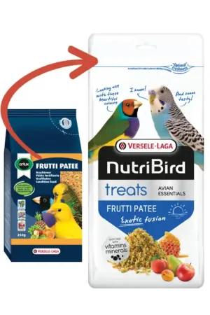 NutriBird Eivoer Treats Frutti Patee 250 gram Superprijs
