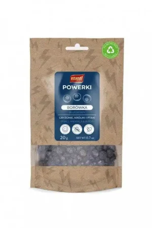 Beperkt Aanbod Vitapol Powerki Small Animals Birds Blueberry
