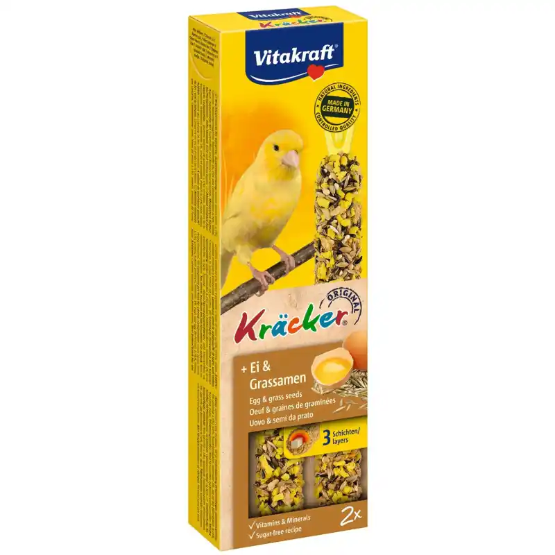 Vitakraft Kracker Kanarie Ei & Graszaden Direct Verzonden