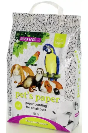 Aanbieding Esve Biolitter/ Pet’s Paper Bodembedekking 10 liter