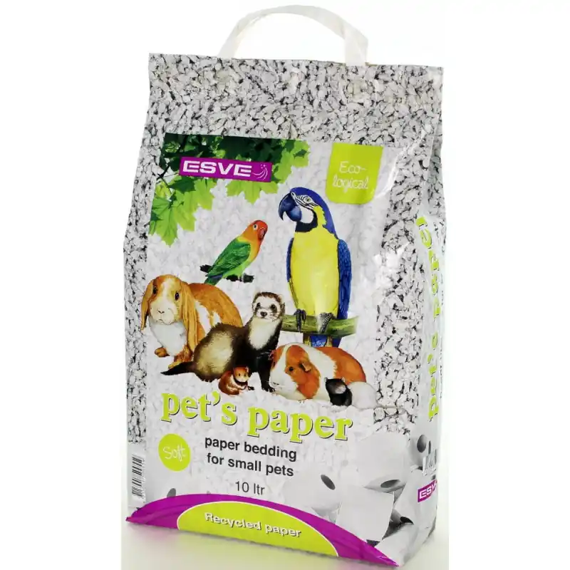 Aanbieding Esve Biolitter/ Pet’s Paper Bodembedekking 10 liter