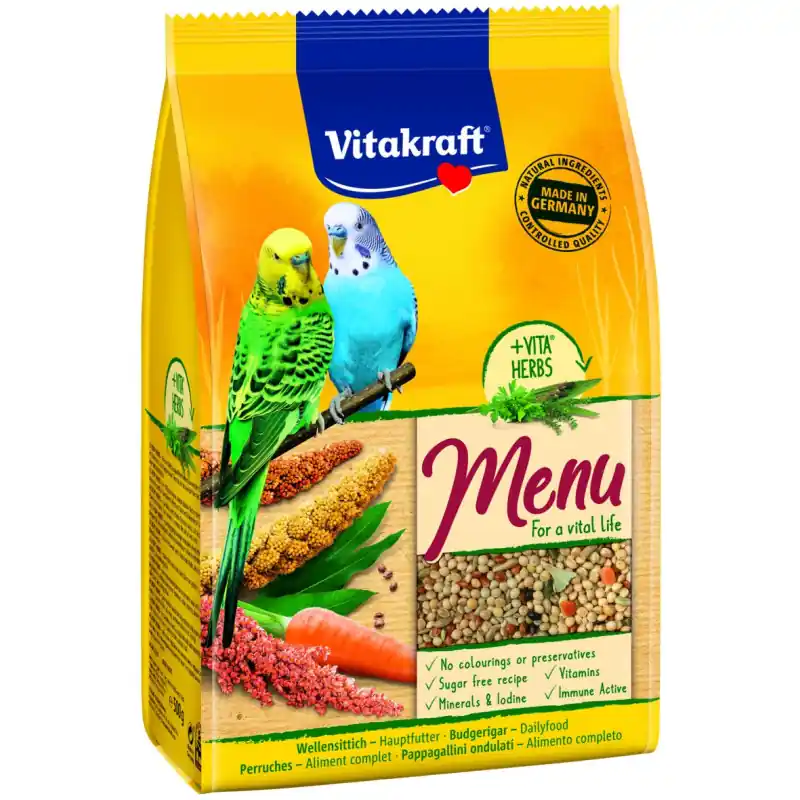 Vitakraft Menu Parkieten 500 gram Voordeelprijs