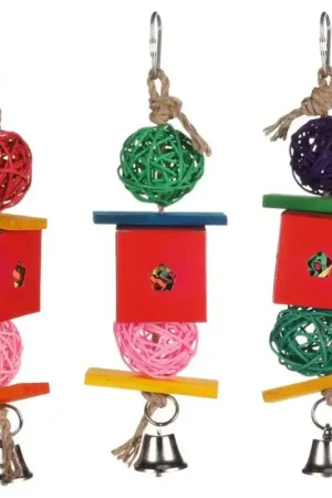 Flamingo Parkietenspeelgoed Papier Cube Klein Goedkoop