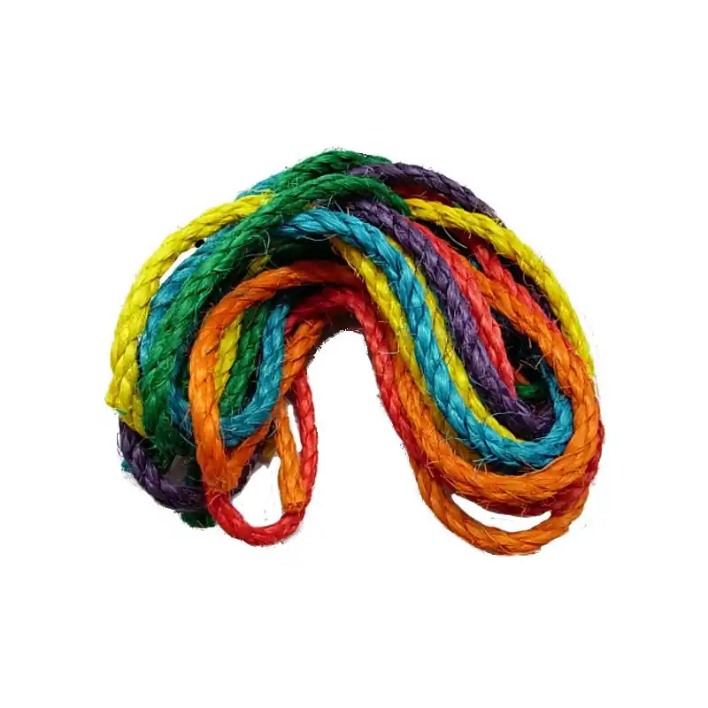 Laatste Versie Zoo-Max Sisaltouw Gekleurd 6mm 120 cm per 6 stuks