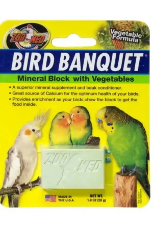 Zoo Med Bird Banquet Block Vegetable - Small Koopje