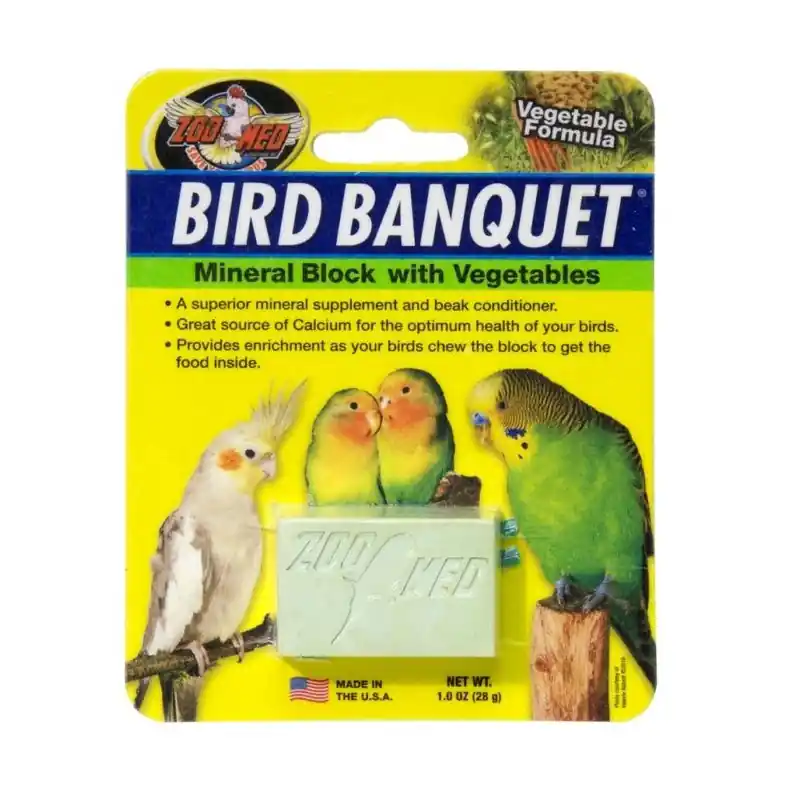 Zoo Med Bird Banquet Block Vegetable - Small Koopje