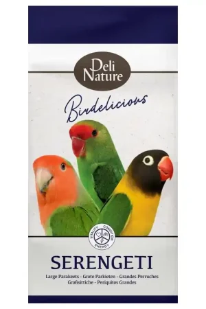 Deli Nature Birdelicious Grote Parkieten Serengeti 2,5 kg Meest Verkocht