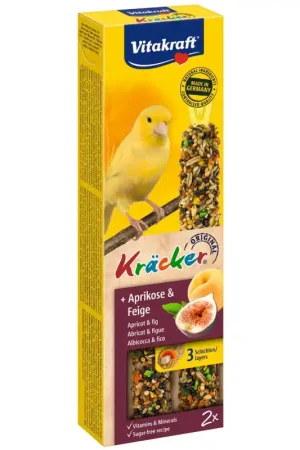 Korting Vitakraft Kracker Kanarie Abrikoos & Vijg