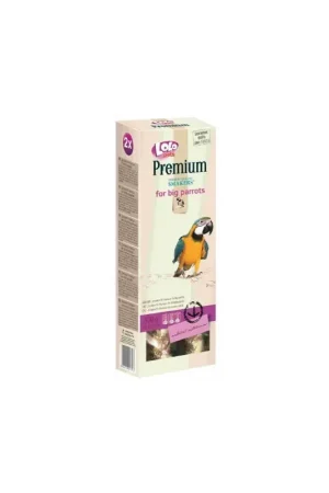 Nieuw Lolo Pets Premium smakers voor de grote papagaai