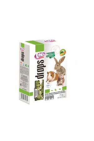 Lolo Pets Drops voor Knaagdier en Konijn - Groente Snelle Levering