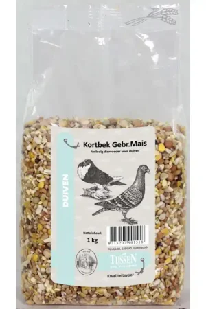 Tijssen Kortbek Gebroken Mais 1 kg Lage Kosten