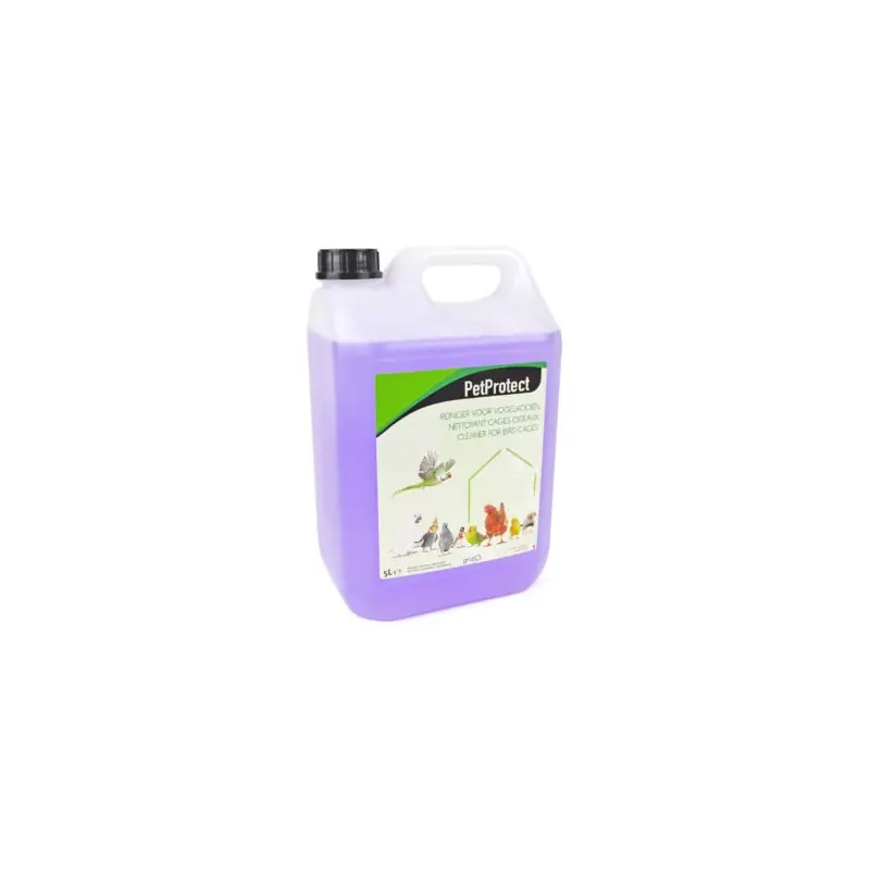 Hete Deal Petprotect Reiniger voor Vogelkooien 5liter