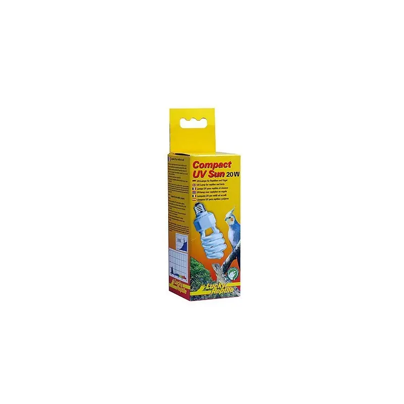 Lucky Reptile Compact UV Sun 20W Rechtstreeks Van De Fabrikant
