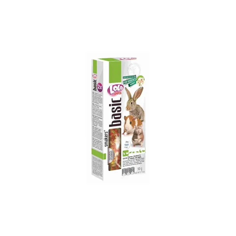 Snelle Levering Smakers Knaagdier en Konijn Popcorn - Lolo Pets