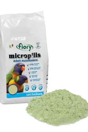 Fiory Micropills Lori 1,5 kg Nieuw