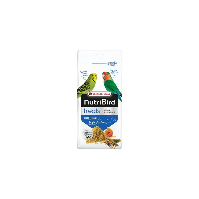 Beperkt Aanbod NutriBird Eivoer Treats Gold Patee Field Fusion 250g