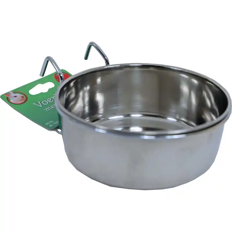 Boon Voerbak RVS Met Houder Universeel Ø 15 cm 950 ml Shop Nu