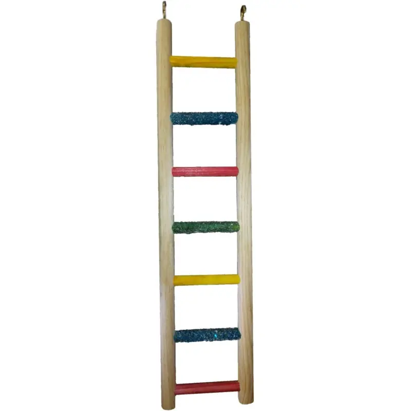 Toyzo Houten Ladder Papegaai 62 x 15 cm Nieuw
