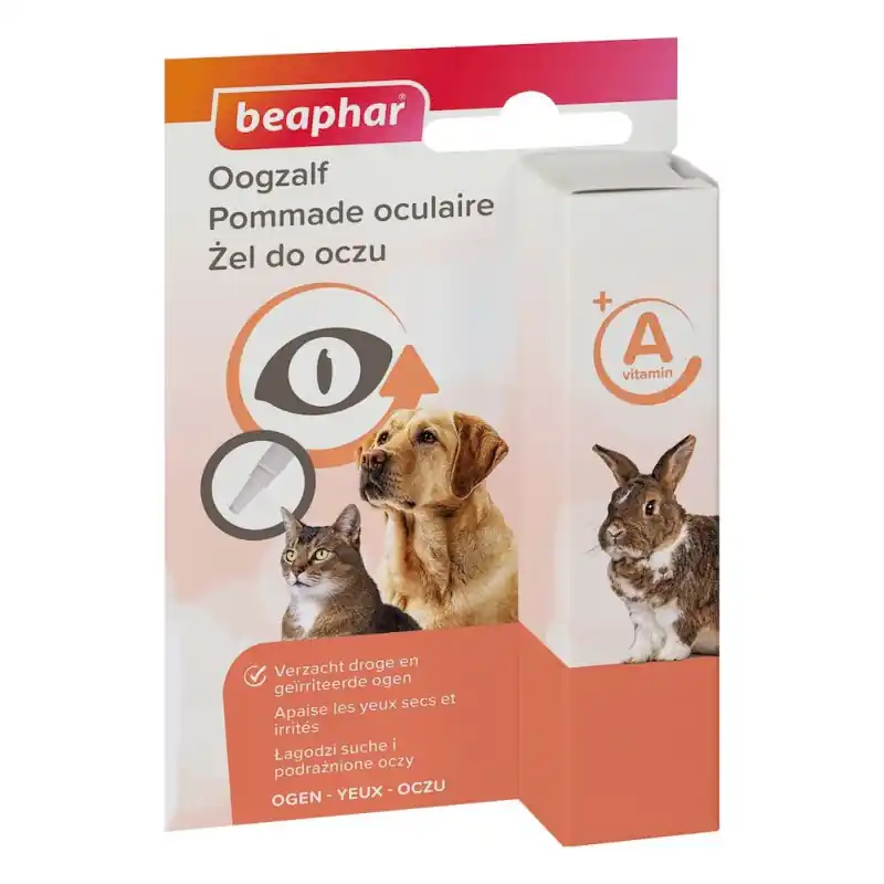 Beaphar Oogzalf voor Alle Huisdieren 5 ml Hoge Kwaliteit