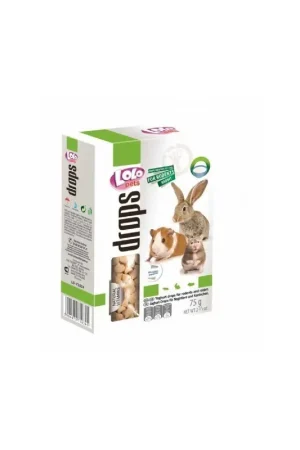 Korting Lolo Pets Drops voor Knaagdier en Konijn - Yoghurt