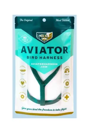 Aviator Large Vogeltuigje Groen Beperkte Voorraad