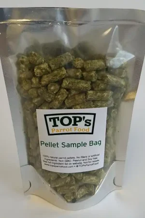 TOP‘s Parrot Pellets SAMPLE 57 gram (Small Parrots) Laatste Kans