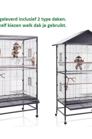 Montana Voliere Villa Casa 90 Antiek-Platinum Fabrieksprijs