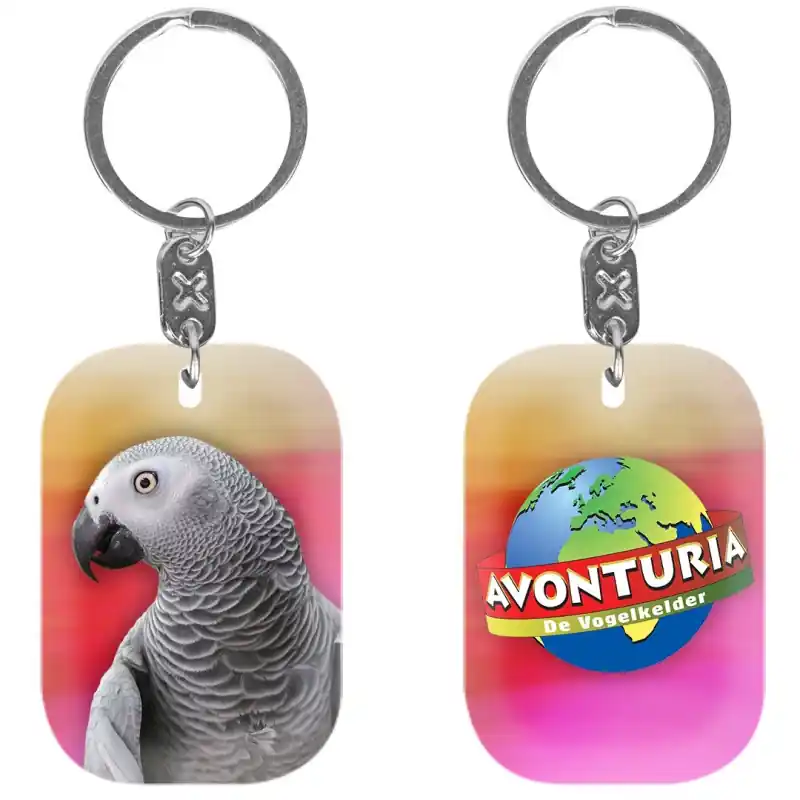 Aanbieding Avonturia Sleutelhanger Grijze Roodstaart