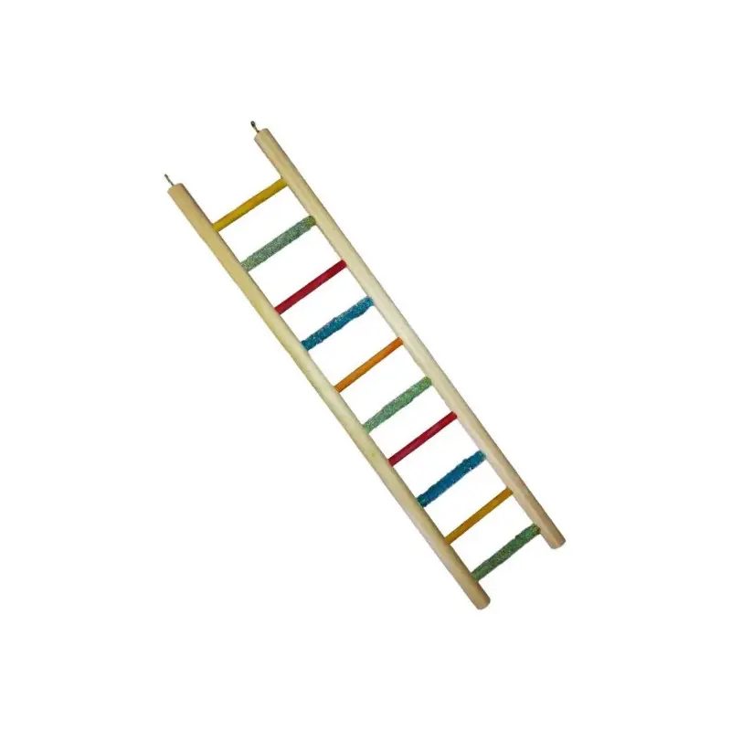 Toyzo Houten Ladder Valkparkiet 49 x 9 cm Direct Verzonden