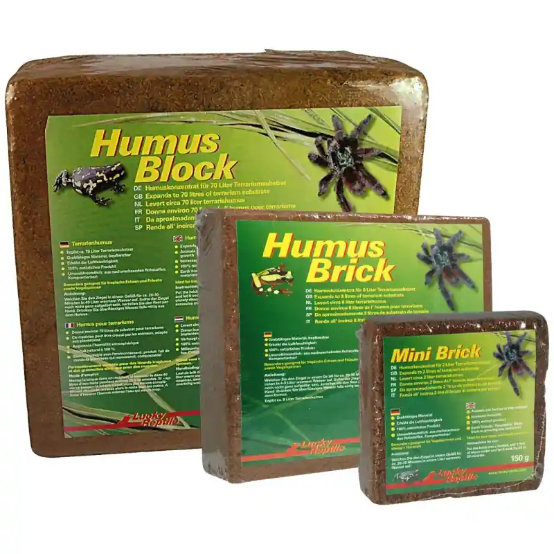 Beste Prijs Lucky Reptile Humus Brick 1000 gram