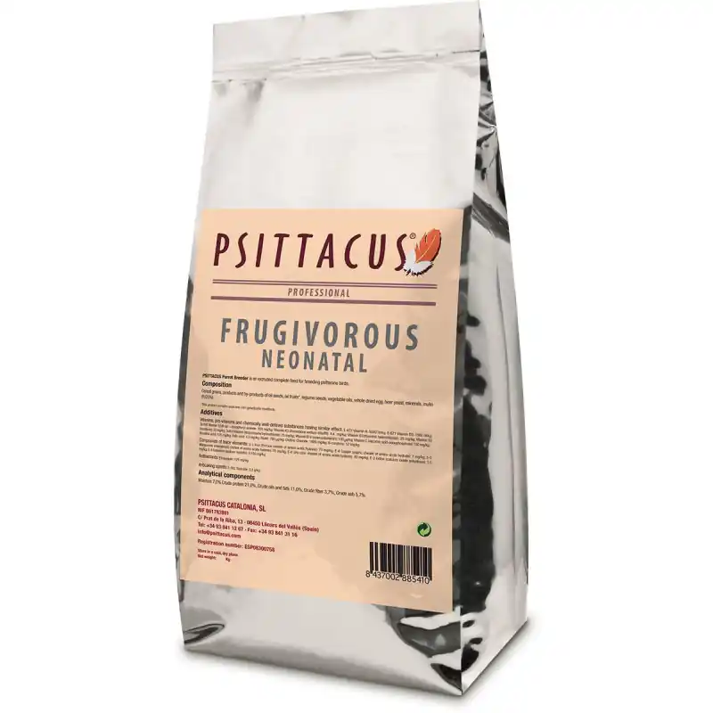 Premium Psittacus Hand Feeding Frugivorous Neonatal 1kg