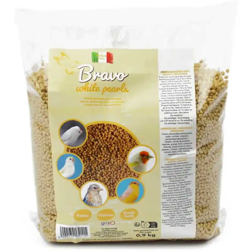 Exclusieve Aanbieding Bravo White Pearls Small Perle Morbide 900gram