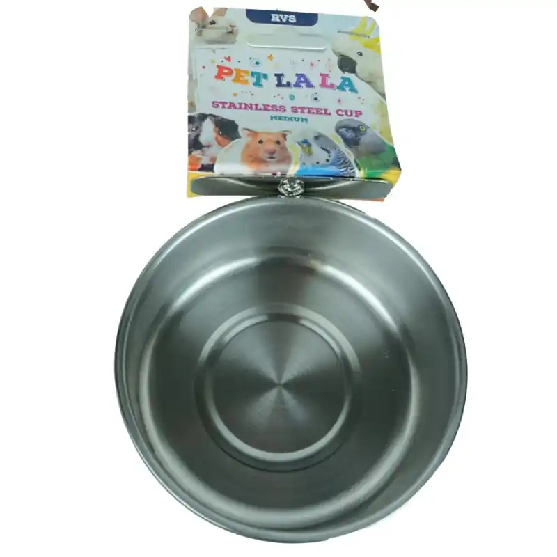 Petlala Stainless Steel Cup Medium 12cm Rechtstreeks Van De Fabrikant