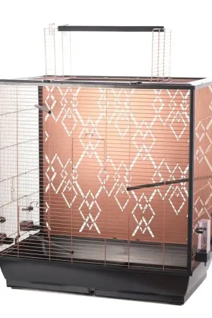Vogelkooi Copper Alix Zwart/ koper Must-Have