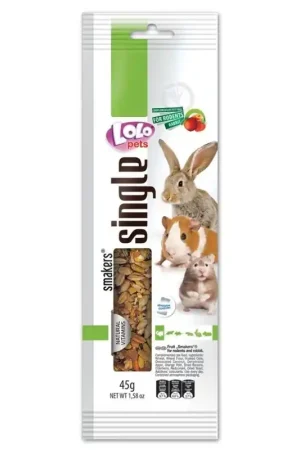 Lolo Pets Smakers Knaagdier en Konijn Fruit 1 stuk Gereduceerde Prijs