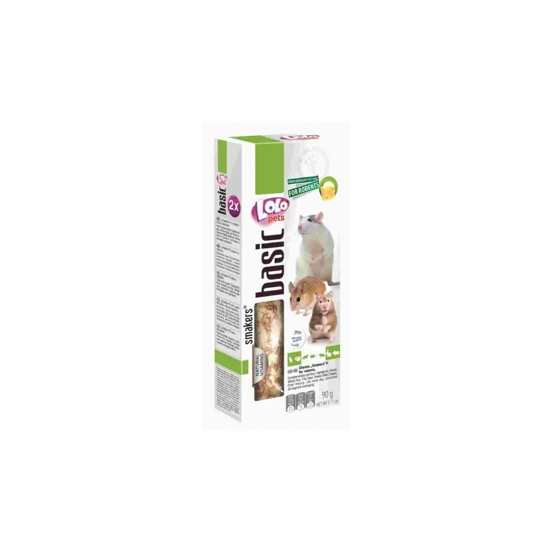 Smakers Knaagdier Kaas - Lolo Pets Bestseller