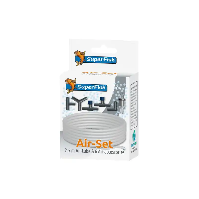 SuperFish Air-Set Luchtslang en toebehoren kit Laatste Versie