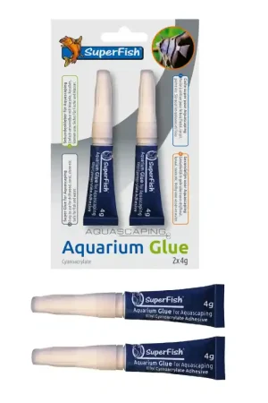 Betaalbaar Superfish Scaper Aquariumlijm 2x4g