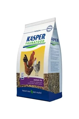 Flitsaanbieding Kasper Faunafood Hobbyline Multimix Kip 4 kg